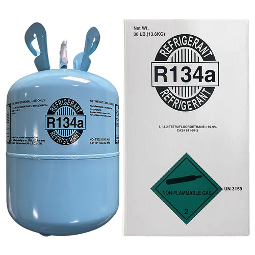 Premium R134A Refrigerant - High Capacity 30lb Cylinder for Cooling Systems
