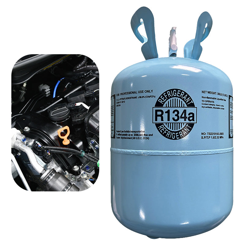 Premium R134A Refrigerant - High Capacity 30lb Cylinder for Cooling Systems