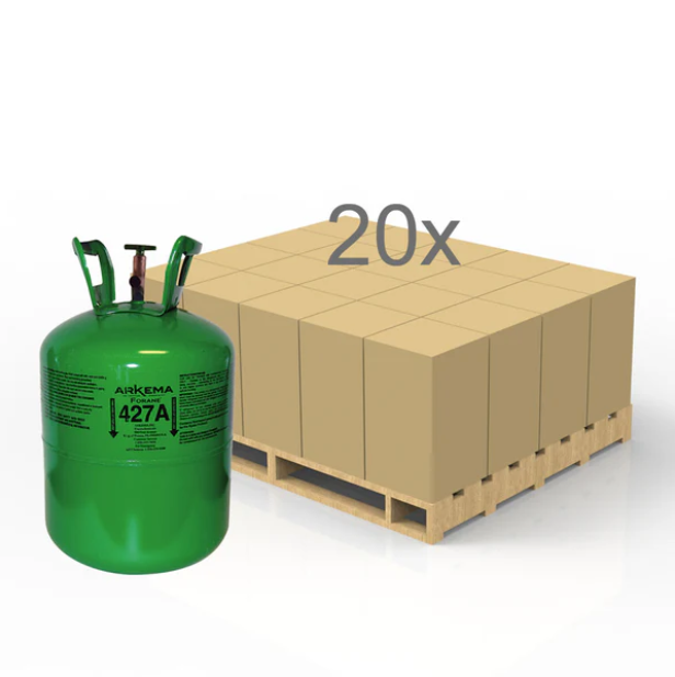 Professional Grade R-427A Refrigerant - 25 LB Capacity