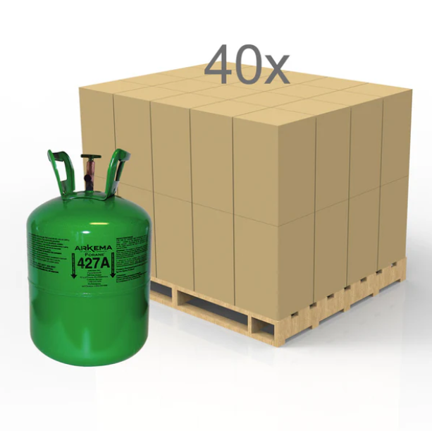 Professional Grade R-427A Refrigerant - 25 LB Capacity