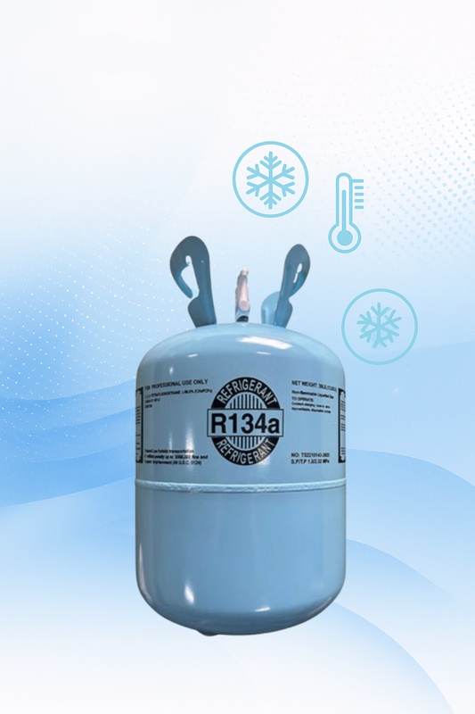 Premium R134A Refrigerant - High Capacity 30lb Cylinder for Cooling Systems