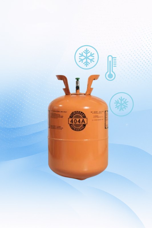 Premium Grade R-404A Refrigerant - 24 LB Industrial Standard Size