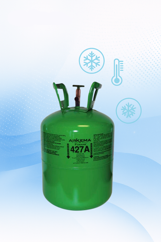 Professional Grade R-427A Refrigerant - 25 LB Capacity