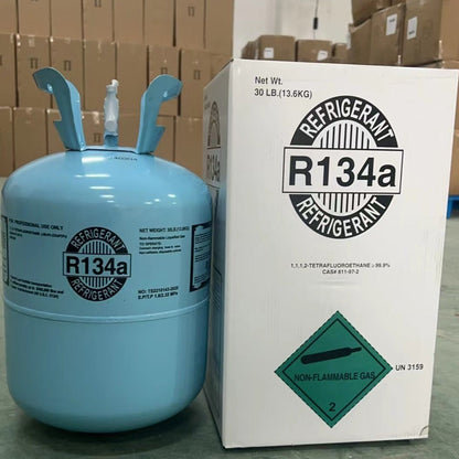 Premium R134A Refrigerant - High Capacity 30lb Cylinder for Cooling Systems