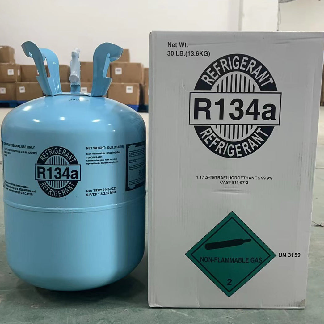 Premium R134A Refrigerant - High Capacity 30lb Cylinder for Cooling Systems